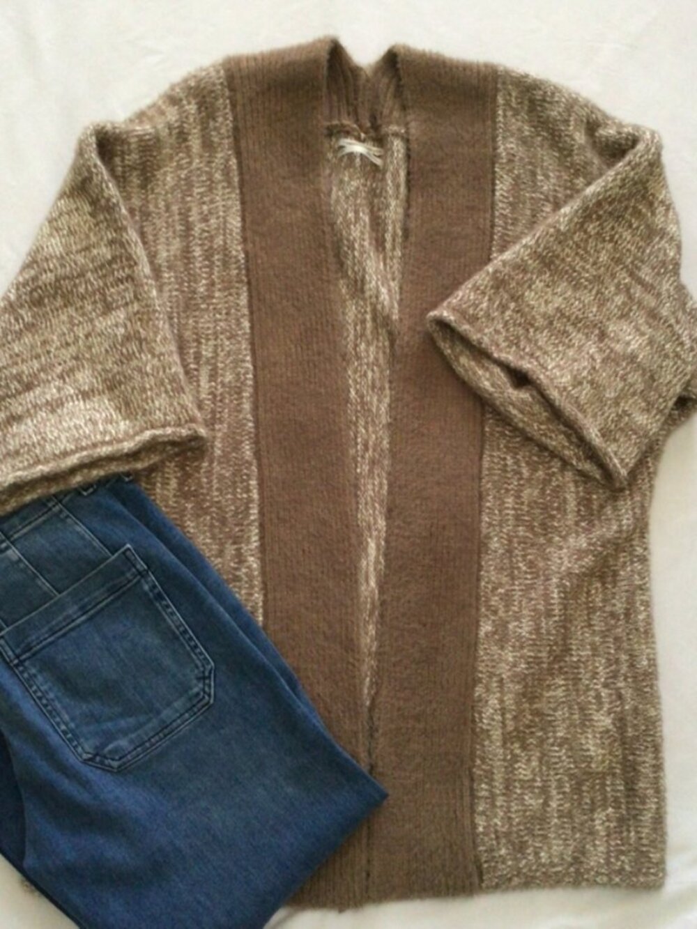 ANTHRO Kimono style cardigan sweater Sz XS/S